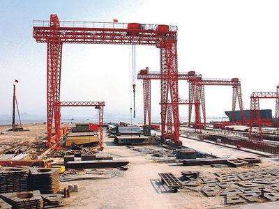 Gantry Crane (QME80+50t/10t~32m/20m)
