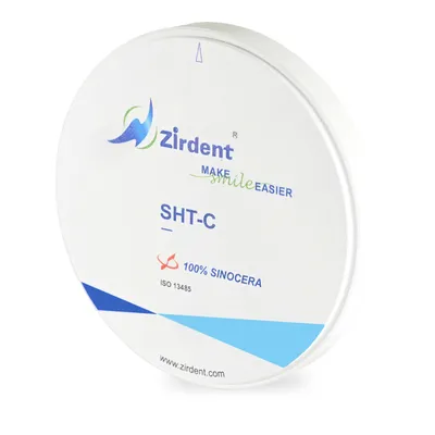 Zirdent Sht Preshade Zirconia Block Dental Consumables Dental Lab Materials