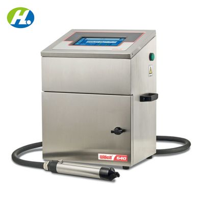 Willett 640 Continuous Inkjet Coding Marking Machine Industrial Ink Jet Coder Manufacturing Expiry Date Batch Cij Printer