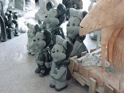Mickey Sculpture