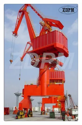 Gearing Luffing Port Portal Gantry Crane