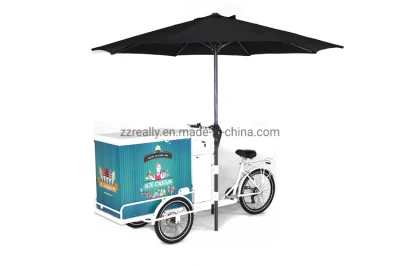 Pedal and Electric Freezer Ice Cream Colar Juicer Cargo Bike
