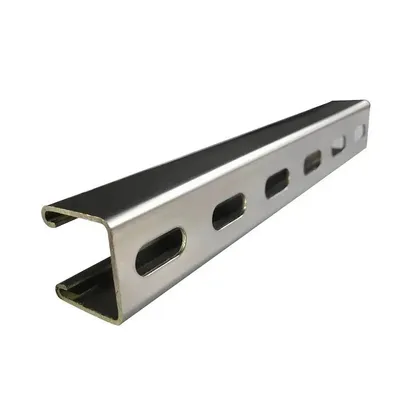 ISO9001 Certificate Custom Size C Channel Solar Power Steel Rail for Ground Solar Panel Mounting Bracket