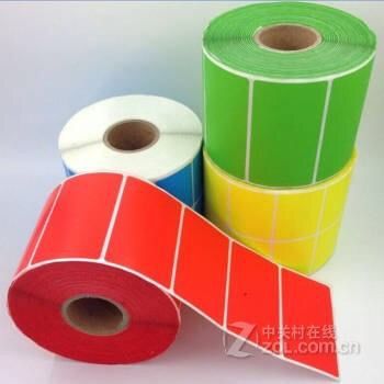 The Quality of 70*35 Blank White/Yellow/Green/Blue Color Labels