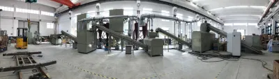 Automatic Waste Printer Toner Cartridge Recycling Line