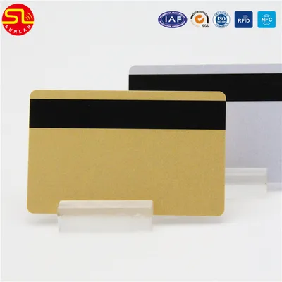 ISO 14443A NFC PVC Blank Magnetic Stripe Card with FM08/S50