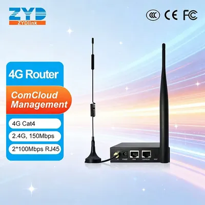 Mini 4G Industrial Router Offers Easy Installation for Limited Space Industrial Projects
