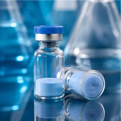 Ghk-Cu Copper Peptide Lyophilized Peptide Vials Cosmetic Raw Ingredient Bulk Supply