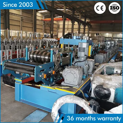 Factory Price Metal Steel Frame Full Auto/Automatic Changed Type C and Z Purlin Profile Cold Roll Forming Machine Construction Material