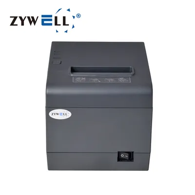 Zywell Bluetooth Printer 80mm Imprimante Thermique 260mm/S Thermal Receipt POS Printer