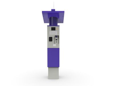 on-Street Parking Pay Stations Coin Operated Meters