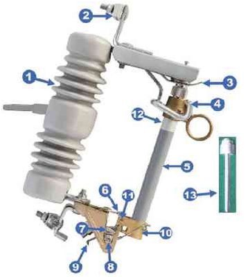 Hv Outdoor Expulsion Drop-out Type Distribution Fuse Cutout Series