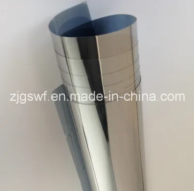 Metalized Commercial Silver Architectual Glass Protector Film (SFS102)