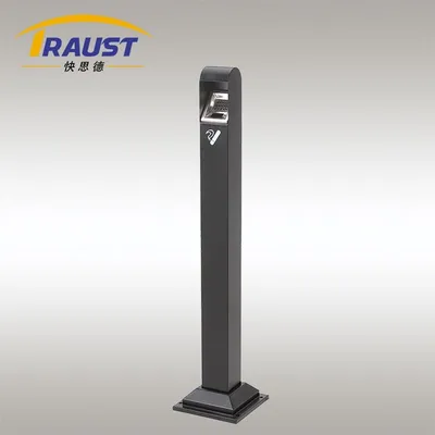 Traust Stainless Steel Outdoor Standing Cigarette Disposal Bin Ashtray Stainless Steel Ashtray