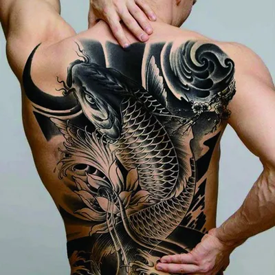 Long Lasting Full Back Tattoo Sicker