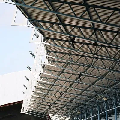 Steel Frame Design with Insulation Board and Fire-Resistant Ceiling