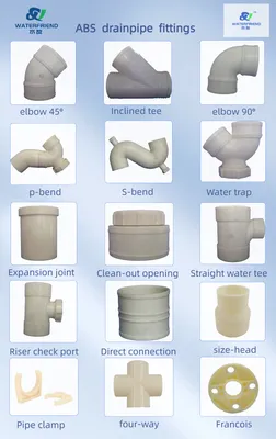 ABS, Plastic Pipes & Fittings, Coupling, Elbow/Bend, Tee, Flange, Reducer