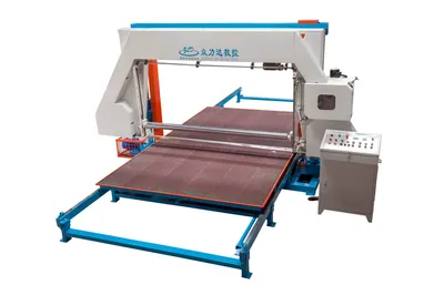 Horizontal Foam Cutting Machine Slicer of Foam Sponge Automotive Digital Controller for EVA / EPE Materials Expanded Form Extruded Polystyrol