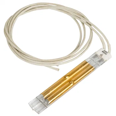Infrared IR Halogen Quartz Carbon Fiber Element Bulb for Heating Industrial