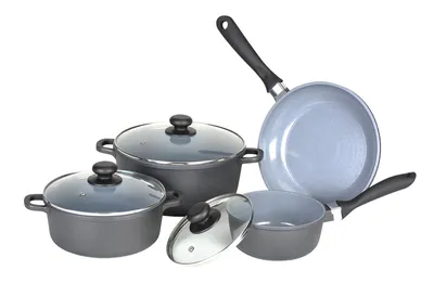 7PCS Aluminum Non-Stick Cookware Set