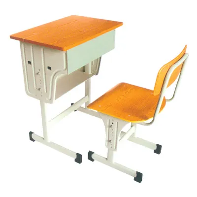 CKD Structure Height Adjustable Single School Furniture