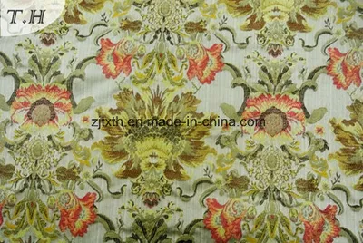Festival Pattern and Design and Color of Sand Release with Chenille Jacquard Weaving