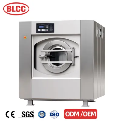 50kg Auto Industrial Washing Machine Blcc Manufacturer Commercial Laundry Washer Machine