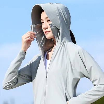 Outdoor UV Protection Jacket for Men and Women Lightweight Breathable