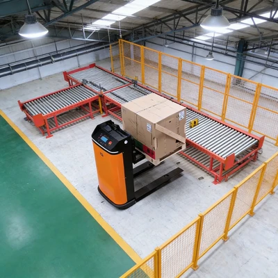 Unmanned Forklift Agv Automation - Customizable for Warehouse Efficiency
