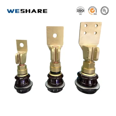 Customzied DIN ANSI 1kv/4000A Ceramic Insulators for Electric Power Engineering Supplier