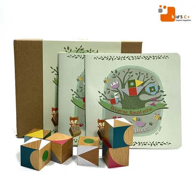 Children′ S Cube Puzzle Game for Children Over 3 Years Old Educational Games
