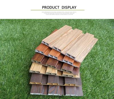 Thick Ecological Plastic Wood Wall Floor