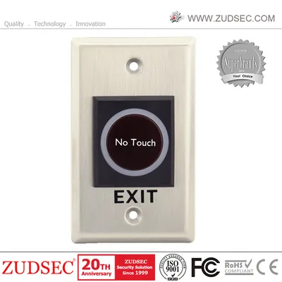 Infrared Sensor No Touch Release Exit Button with Back Box