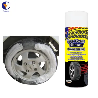 Factory 500ml ODM/OEM Multi Purpose Car Polish Tire Shine Foam Cleaner Spray