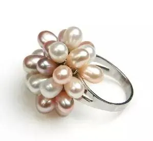 Fashion Jewelry Bright Flawless Freshwater Pearl Ring (JZ1501)