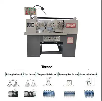Multi Function Thread Rolling Machine Versatile Use