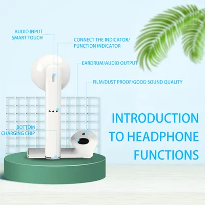 Amazon Hot Sale E8 Mini Size Wireless Bluetooth Earphone Headphone for Outdoor