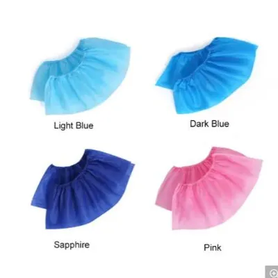 Disposable Cleaning Waterproof Plastic PE/CPE/TPE Overshoes Long Covers with Elastic End Nonwoven Shoe Cover