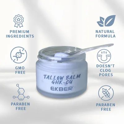 Anti-Wrinkle Repairingface Care Tallow Ghk-Cu Copper Peptide Face Cream
