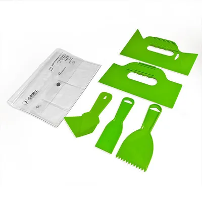 All-Plastic Multifunctional Putty Knife for Window Film Application