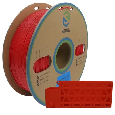 Factory Wholesale Red PLA Plus (PLA+) Filament 3D Printer 1.75mm Filament 1kg