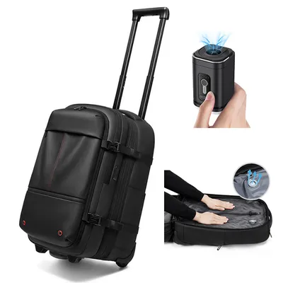 High-Capacity Expandable Tsa Lock & Dry-Wet Separation Travel Business Compression Backpack Without Pump