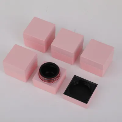 Factory Direct Sale Small Plastic Container Empty Cosmetic Eye Cream Gel Jar