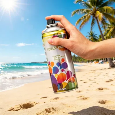 OEM Factory Made Acrylic Aerosol Paint Spray Paint 400ml