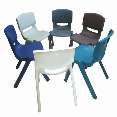 Cheap Stackable PP Plastic Chair Furniture for Home Office Dinner School Church