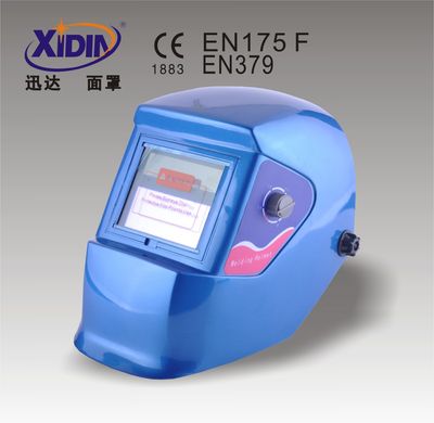 Solar Powered Welding Helmet (XDH1-700 Blue)