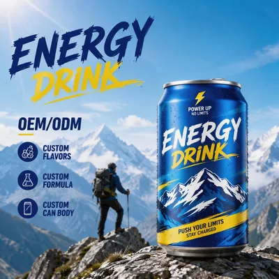 Wholesale Export Price Fruit Flavour Electrolyte Beverage Custom Energy Drink