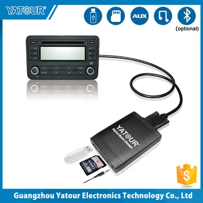 Car MP3 Yatour Music CD Changer in Car Connecter for Toyota for iPhone