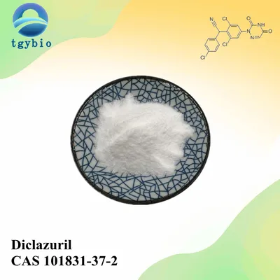 99% High Purity Veterinary Drugs CAS 101831-37-2 Diclazuril