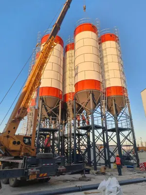 30-1000t Bolted Cement Storage Silo Assembly for Efficient Construction Projects